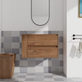 AISU 30" Floating Bathroom Cabinet, Soft Close Drawer(Only Vanity, Without Basin)