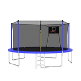 AISU 14FT Sports Fitness Trampolines with Enclosure Net