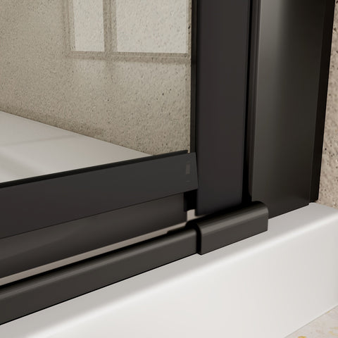 AISU 30in. W X 72in. H Frameless Pivot Bifold Shower Door, 1/4" (6mm) Clear SGCC Tempered Glass Shower Door