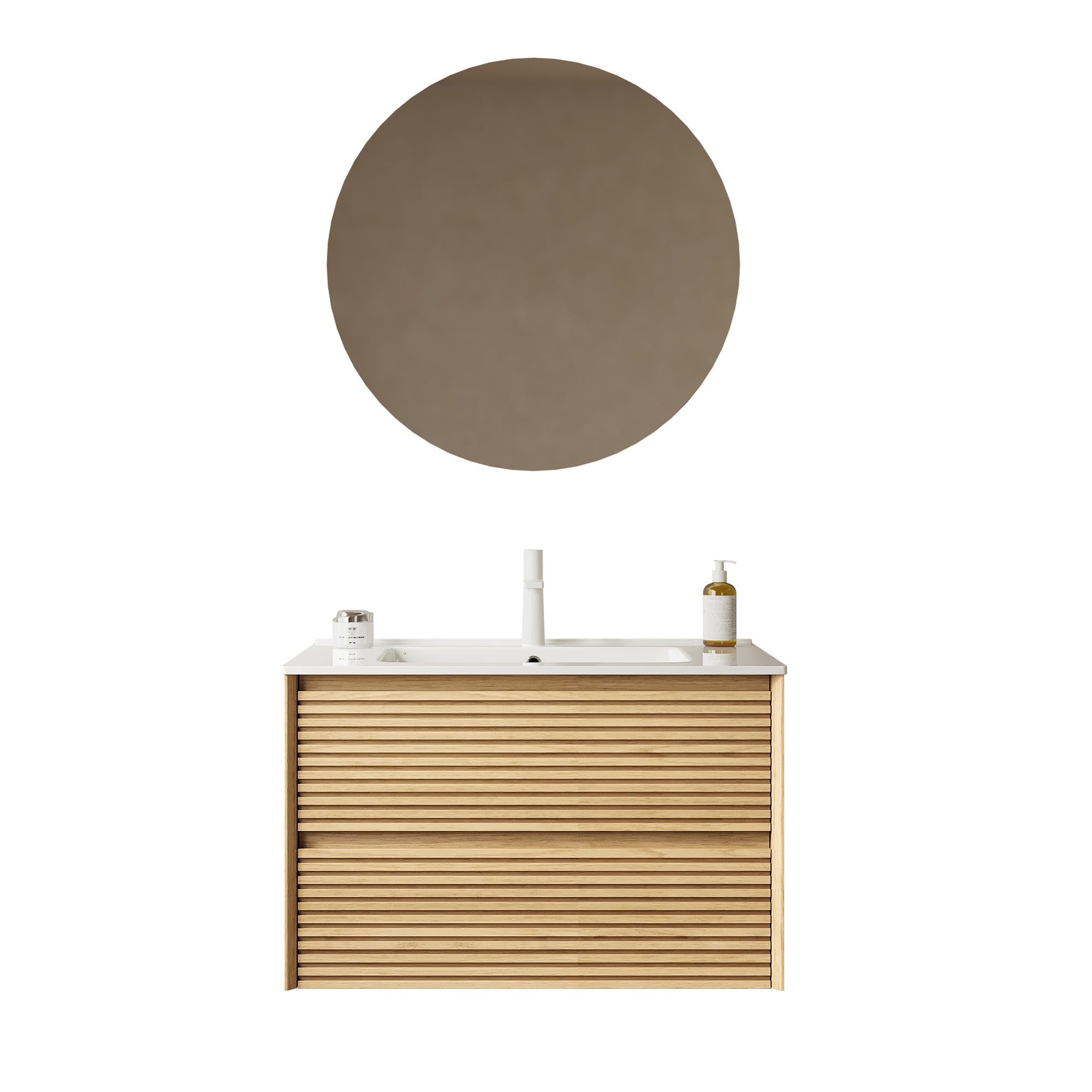 30" Floating Bathroom Vanity with Sink