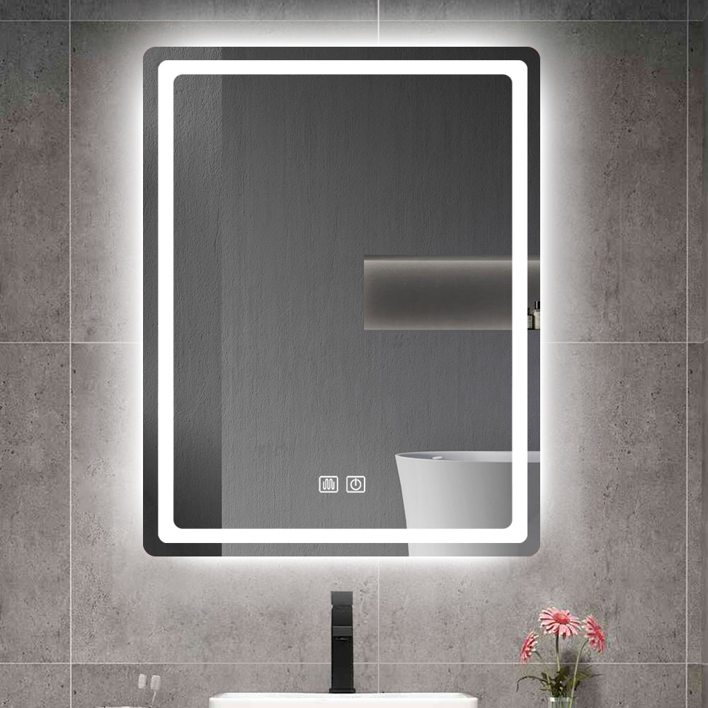 31" LED-Badezimmerspiegel, Hintergrundbeleuchtung mit ANTI-FOG