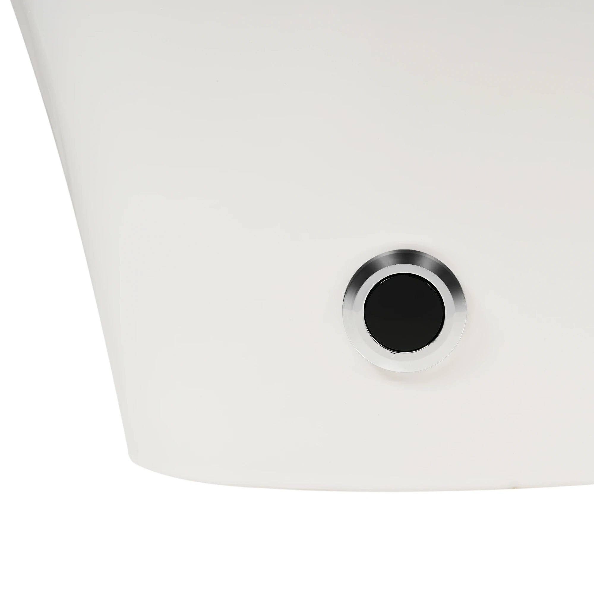 AISU Smart-Toilette mit Fußsensor-Spülung, blauem Nachtlicht, weiß