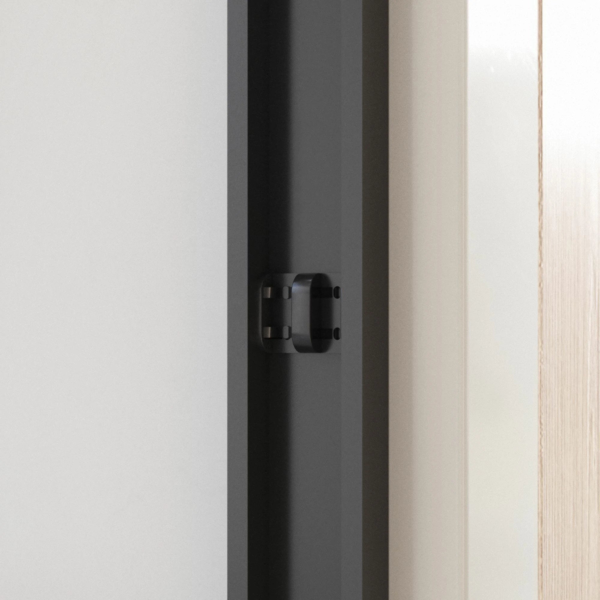 Porte de douche coulissante double avec cadre en aluminium 56-60"x70", porte coulissante de salle de bain avec verre trempé transparent de qualité supérieure de 8 mm (5/16"), finition noir mat