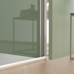 AISU 56-60"x70" Aluminum Frame Double Sliding Shower Door,Bypass Bathroom Sliding Door with Premium 5/16" (8mm) Clear Tempered Glass, Chrome Hardware Sliding Glass Shower Enclosure,Chrome Finished
