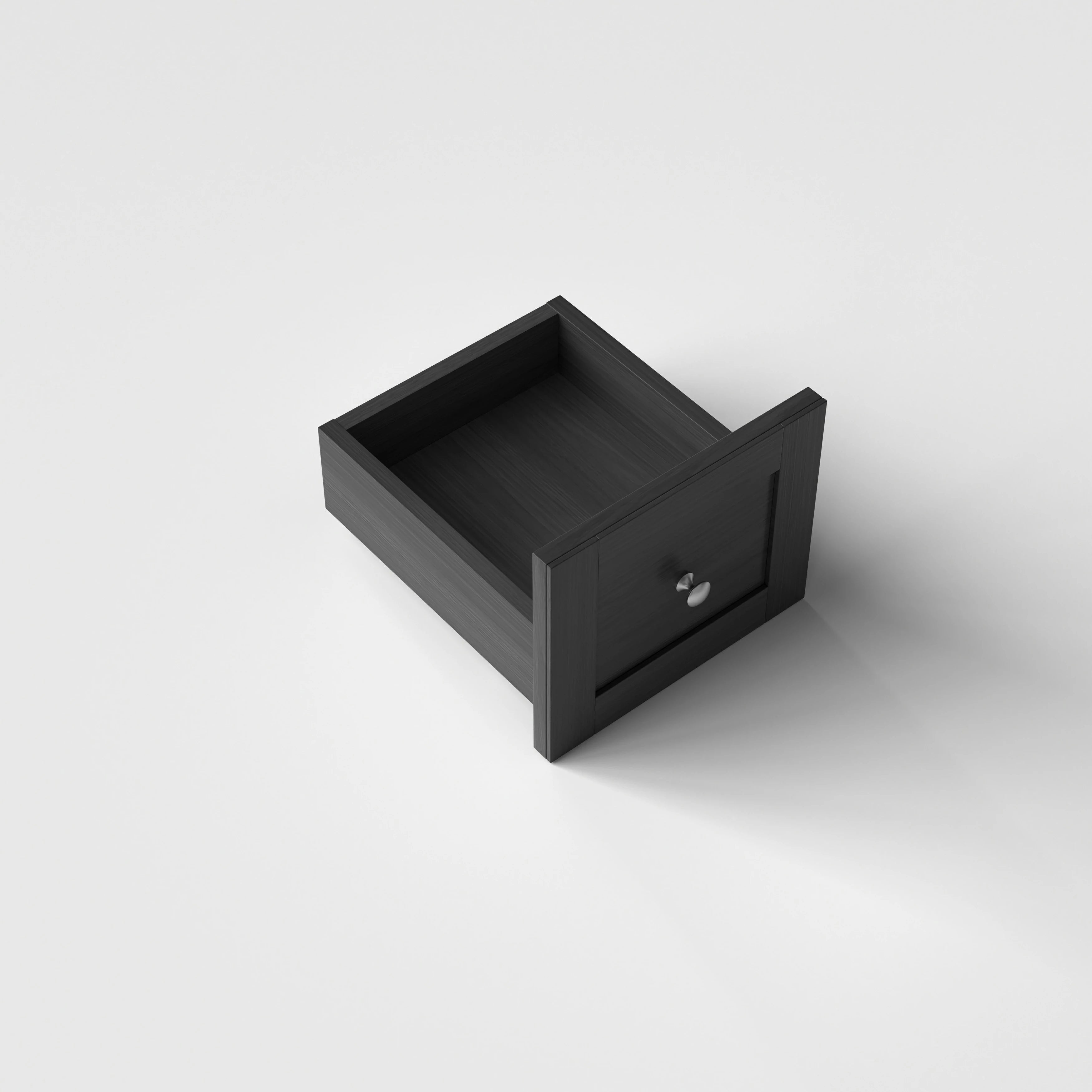 AISU Freestanding Modern Bathroom Cabinet with Basin, Munich Black