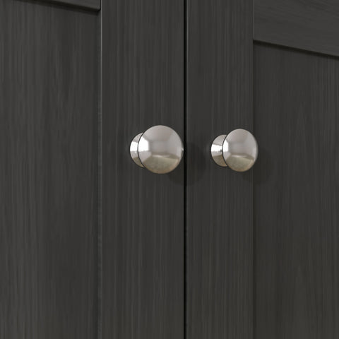 AISU Freestanding Modern Bathroom Cabinet with Basin, Munich Black