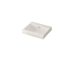 AISU 24" Stripe Bathroom Vanity with Integrated Basin, Acacia Color