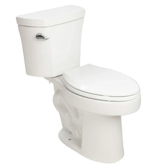 AISU 1.28 GPF Tornado Flush Two-piece Toilet for bathrooms, Gloss White