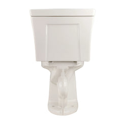 AISU 1.28 GPF Tornado Flush Two-piece Toilet for bathrooms, Gloss White