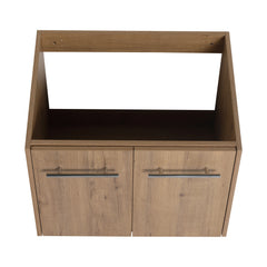 AISU Bathroom Cabinet With Sink,Soft Close Doors,Float Mounting Design, For Small Bathroom