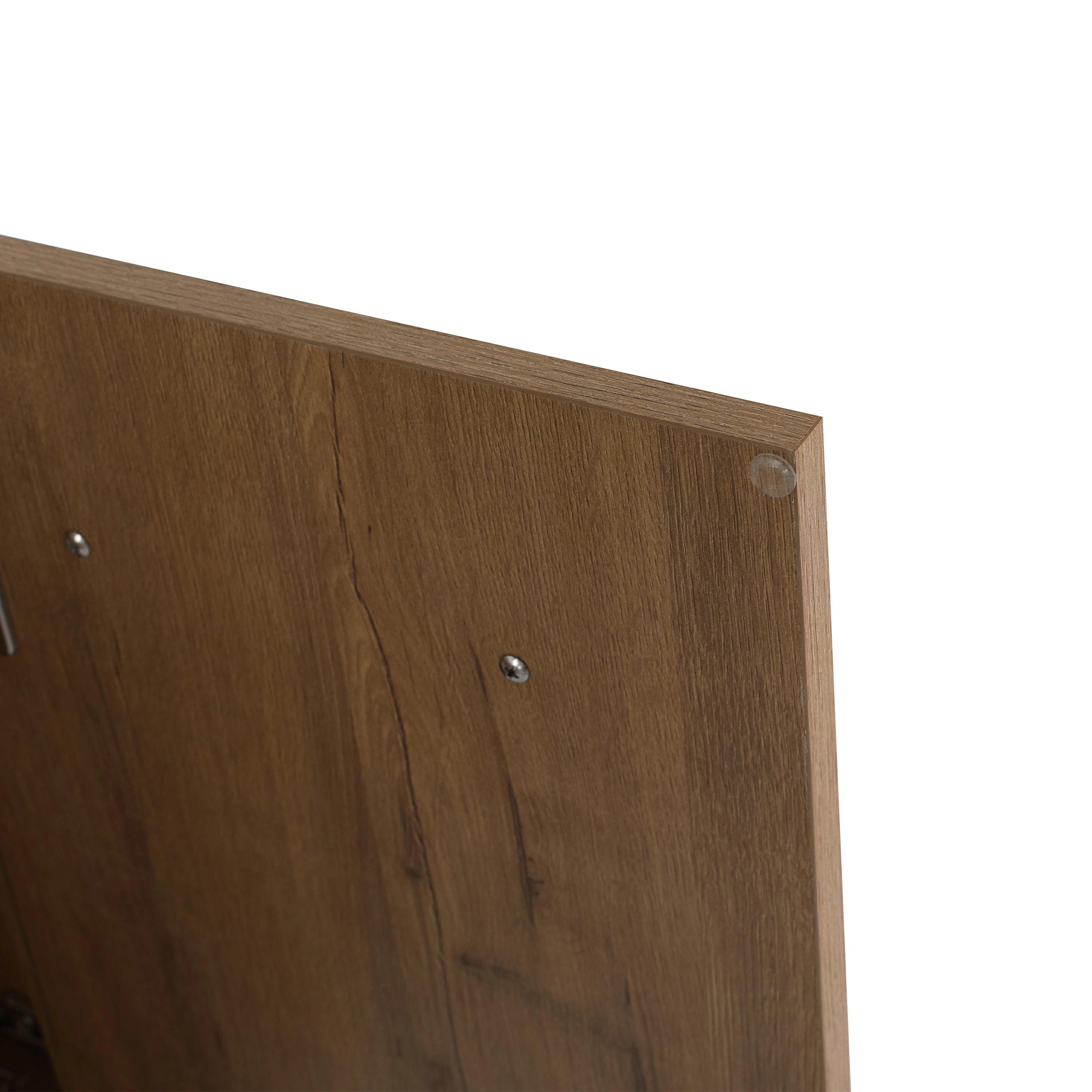 AISU Badezimmerschrank mit Waschbecken, Türen mit sanfter Schließung, schwimmendes Montagedesign, für kleine Badezimmer