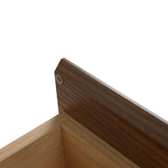 AISU Modern Brown Ebony 60 Inch Wall-Mounted Bathroom Vanity with Resin Sink and Soft Close Drawer