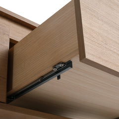 AISU 60" Modern Wall-Mounted Bathroom Vanity with Resin Sink, Soft Close Drawer, Imitative Oak Finish