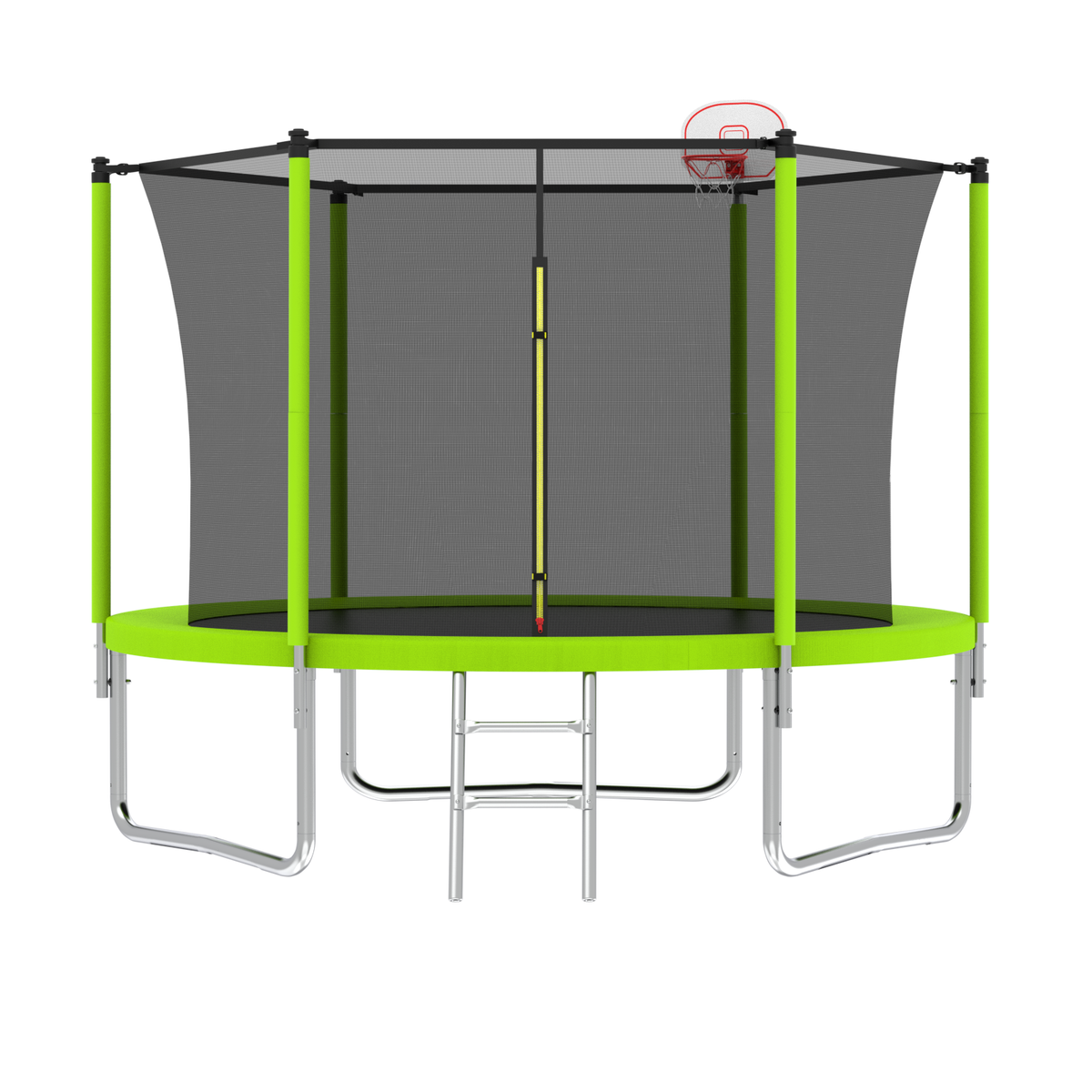 AISU 8FT Trampoline Green