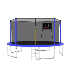 AISU 14FT Sports Fitness Trampolines with Enclosure Net